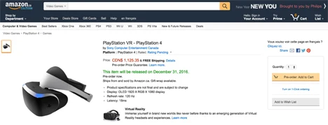 PlayStation VR