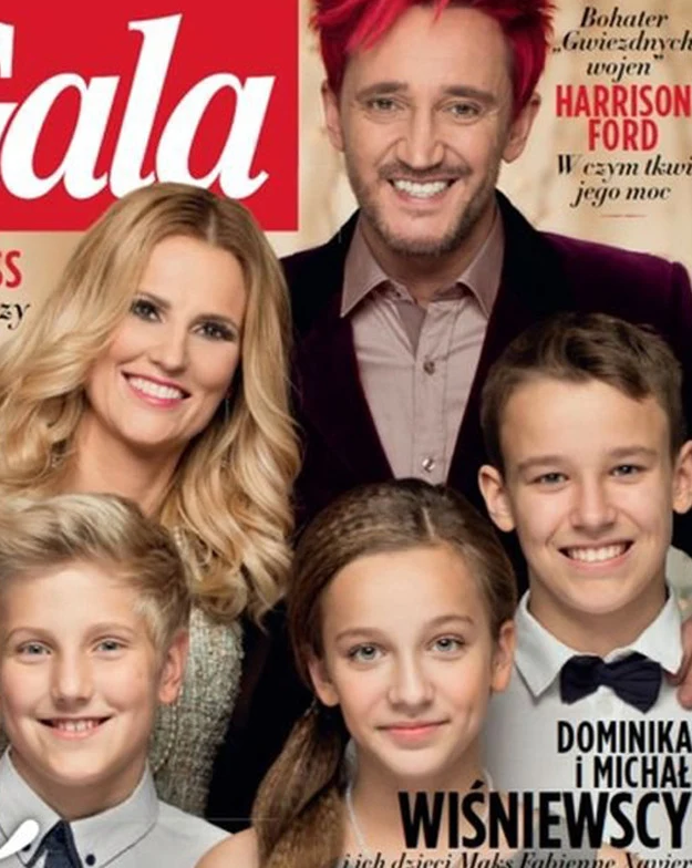 Wiśniewski na okładce z rodziną Wiśniewski na okładce z rodziną