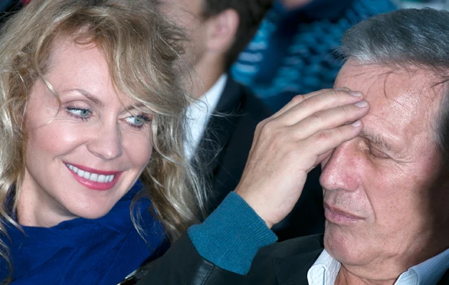 Beata Ścibakówna i Jan Englert