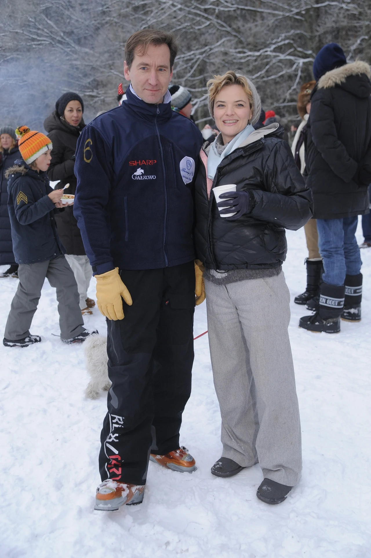 Piotr Kraśko z Moniką Richardson  Piotr Kraśko z Moniką Richardson