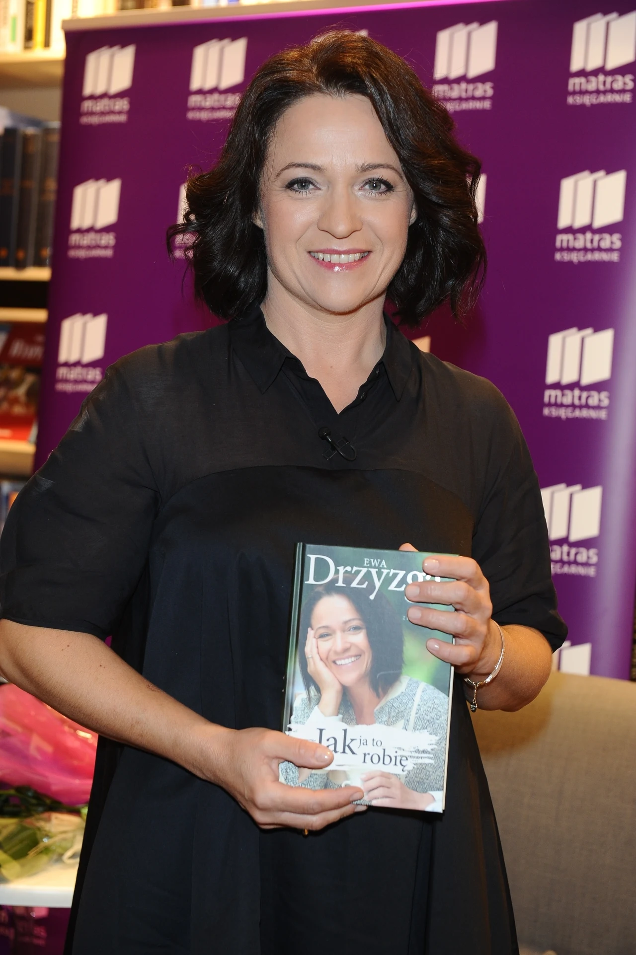 Ewa Drzyzga promuje książkę o swoim życiu Ewa Drzyzga promuje książkę o swoim życiu
