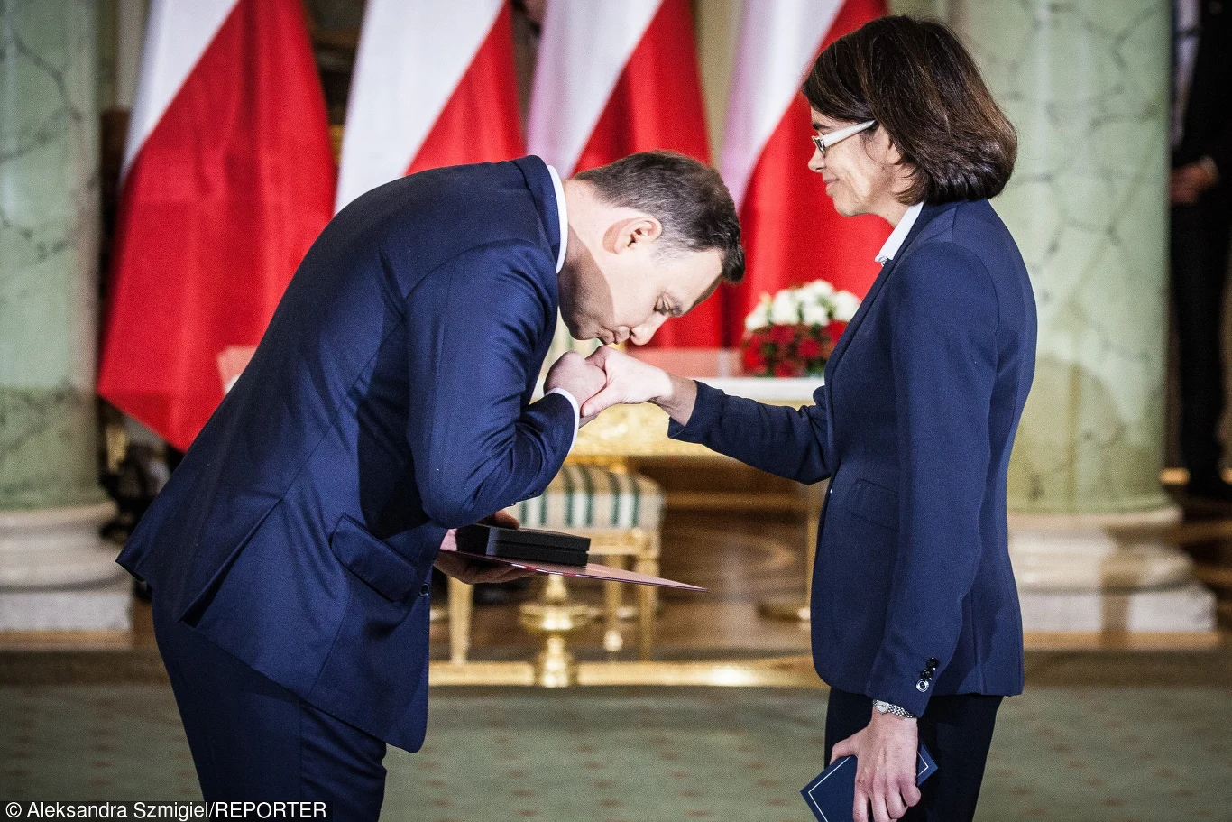 Anna Streżyńska i Andrzej Duda Anna Streżyńska i Andrzej Duda