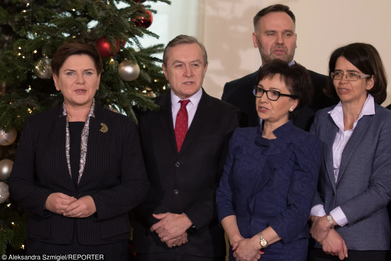 Anna Streżyńska z kolegami z PiS-u Anna Streżyńska z kolegami z PiS-u