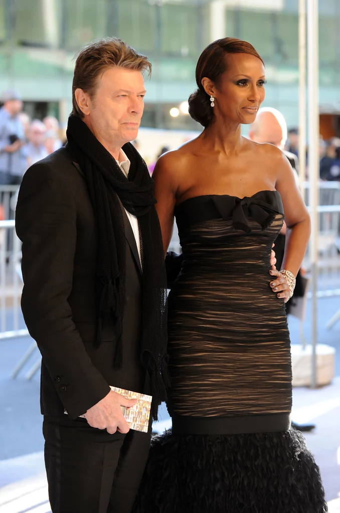 David Bowie i Iman w 2010 r.