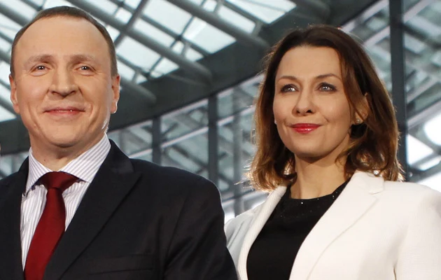 Jacek Kurski i Anna Popek 