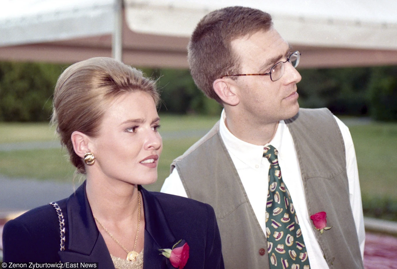 Hanna Lis karierę dziennikarską rozpoczęła w 1992 roku w Telewizji Publicznej i do 2001 roku prowadziła m.in. "Teleexpress".

Na zdjęciu, w 1994 roku z Maciejem Orłosiem.

 