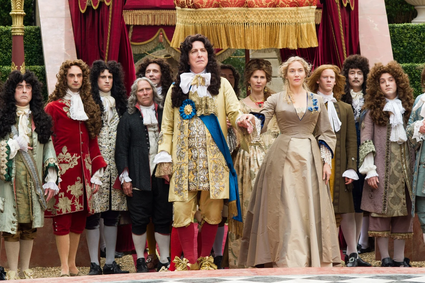 Alan Rickman i Kate Winslet w "Odrobinie chaosu"
