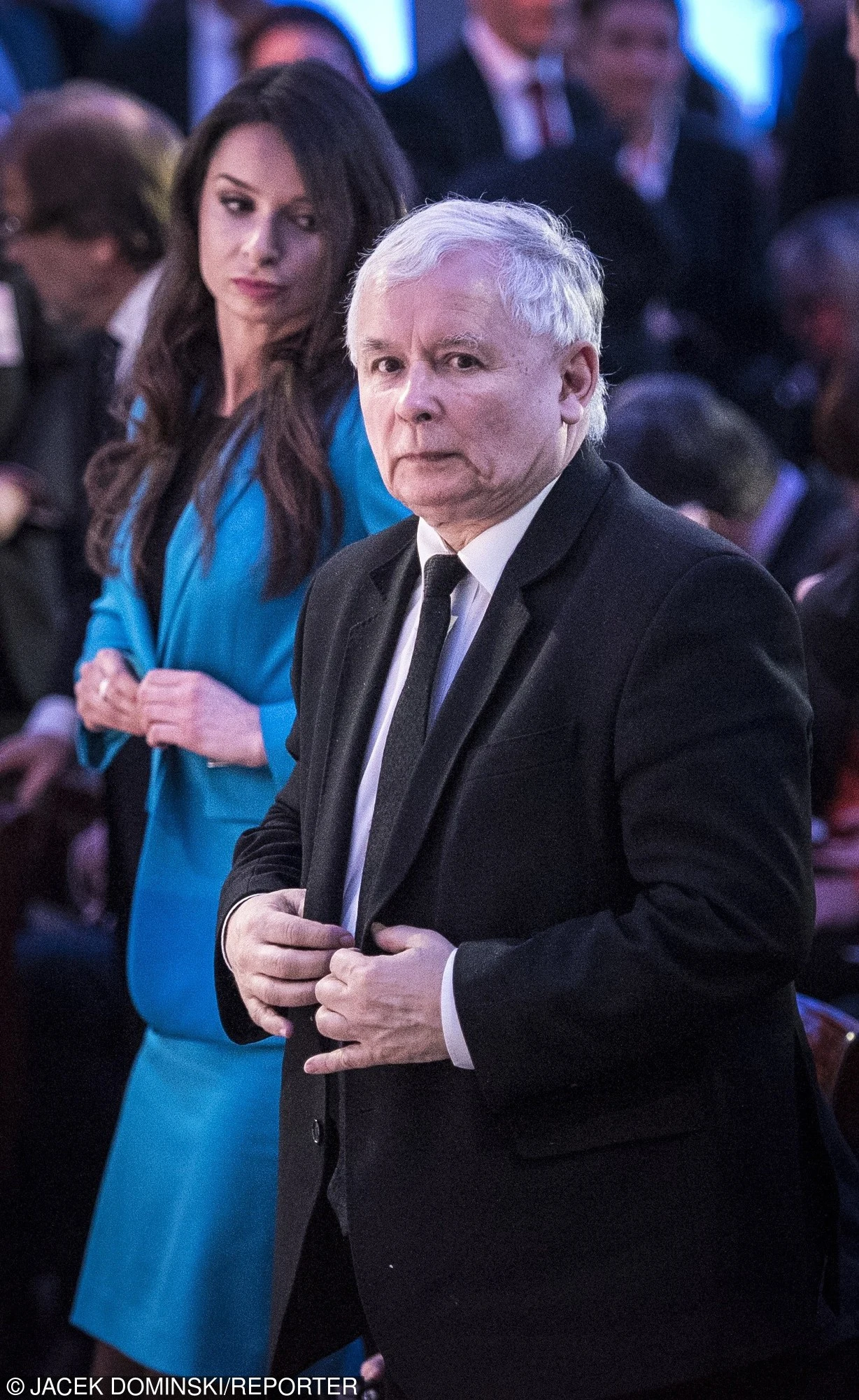 Marta Kaczyńska i Jarosław Kaczyński Marta Kaczyńska i Jarosław Kaczyński