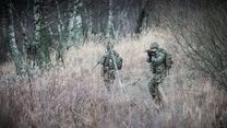 Żołnierze 1. batalionu kawaleri powietrznej podczas ćwiczeń w Bieszczadach