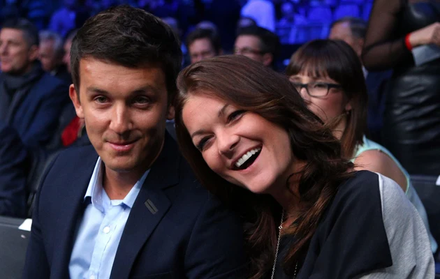 Agnieszka Radwańska i Dawid Celt
