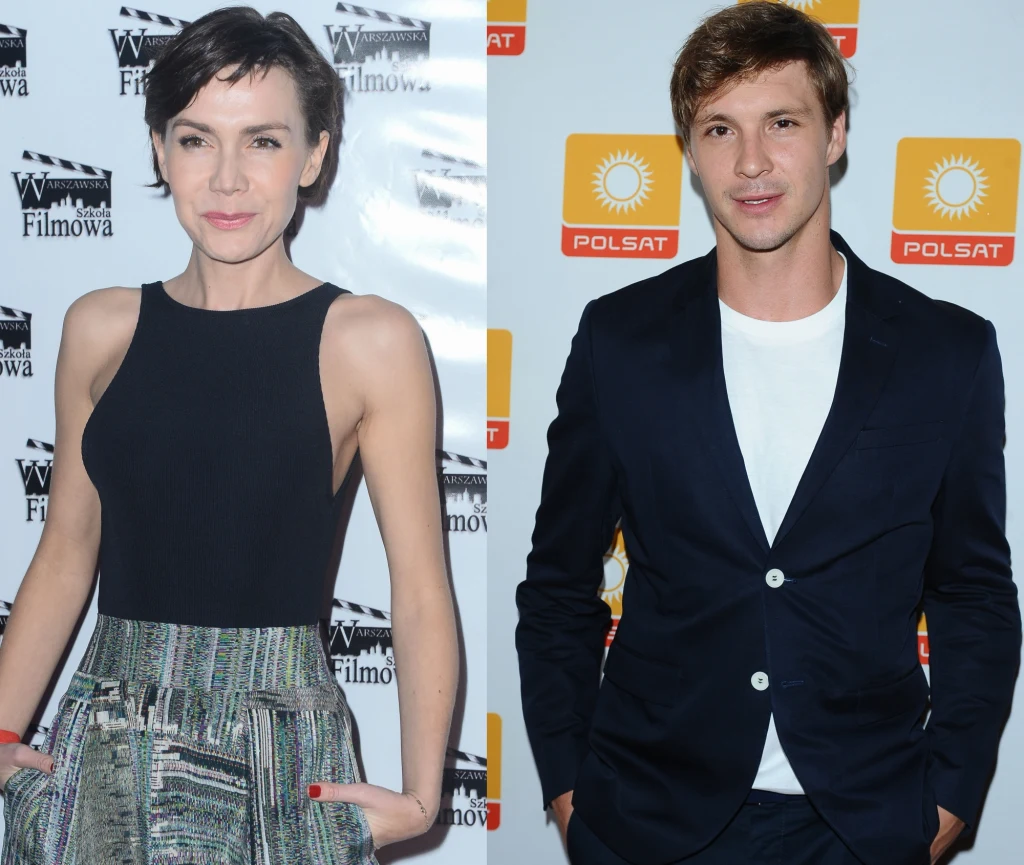 Olga Bołądź i Mikołaj Roznerski Olga Bołądź i Mikołaj Roznerski