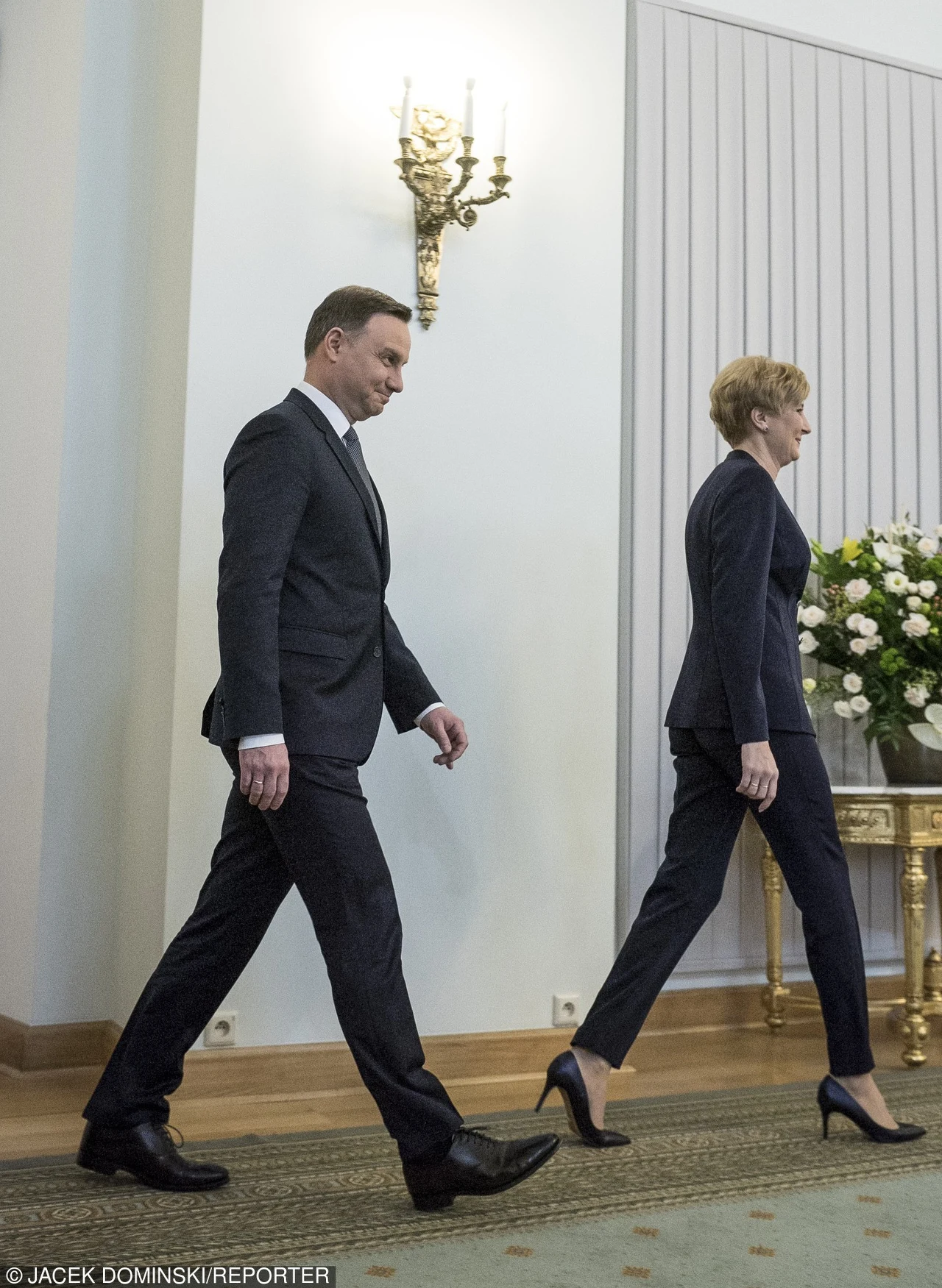 Agata Duda ma niesamowicie długie nogi
