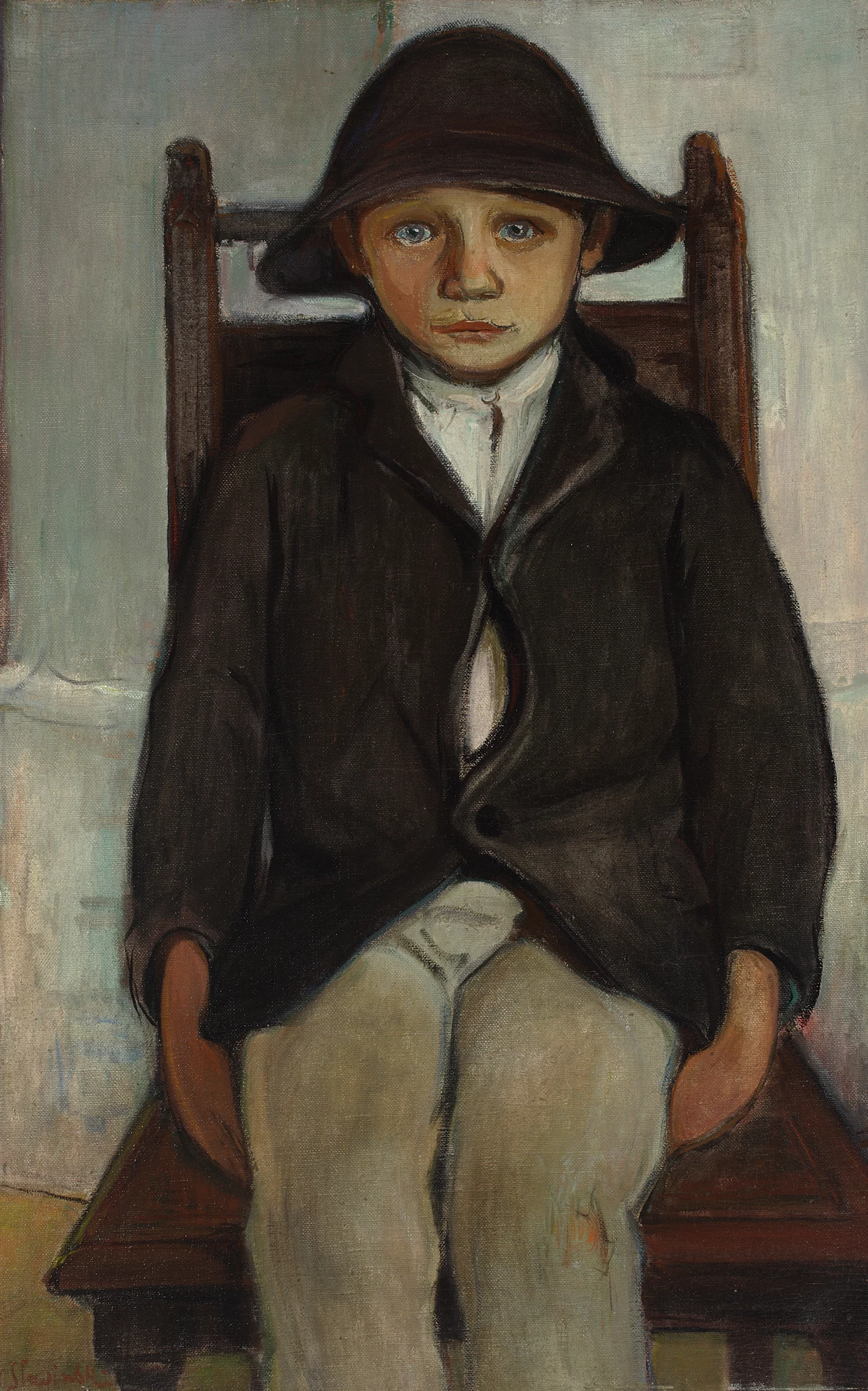 Władysław Ślewiński, Sierota z Poronina, 1906 Władysław Ślewiński, Sierota z Poronina, 1906