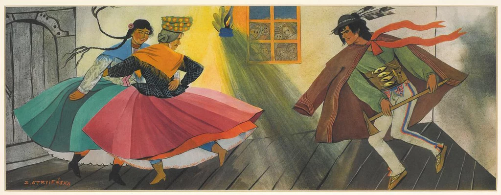 Zofia Stryjeńska, Na góralską nutę, Warszawa 1930 Zofia Stryjeńska, Na góralską nutę, Warszawa 1930