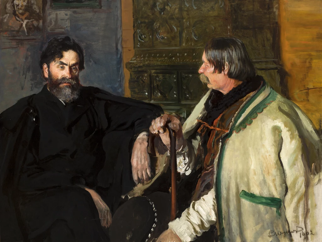 Leon Wyczółkowski, Stanisław Witkiewicz z Wojciechem Rojem, 1902 Leon Wyczółkowski, Stanisław Witkiewicz z Wojciechem Rojem, 1902