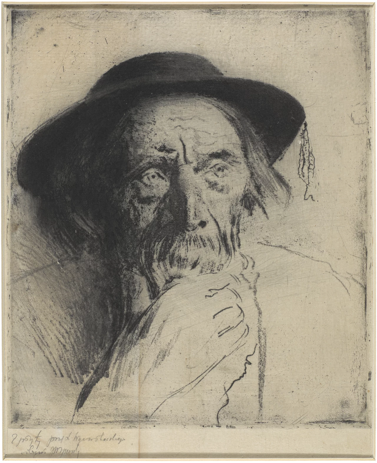 Leon Wyszczółkowski, Szymon Tatar, 1908 Leon Wyszczółkowski, Szymon Tatar, 1908