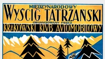 Plakat: Międzynarodowy Wyścig Tatrzański, 1928