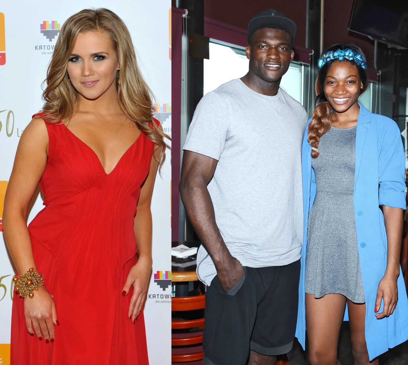 Agnieszka Kaczorowska i Izu Ugonoh (brat Osi z "Top Model") Agnieszka Kaczorowska i Izu Ugonoh (brat Osi z "Top Model")