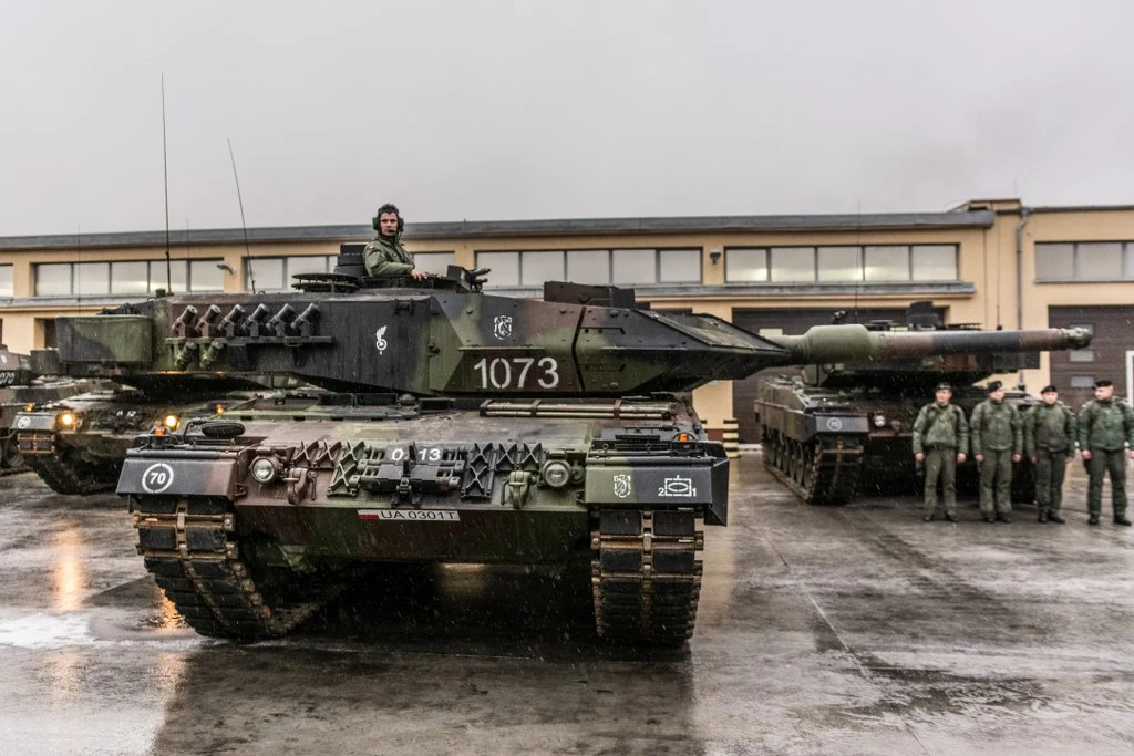 Żagańskie Leopardy na poligonie