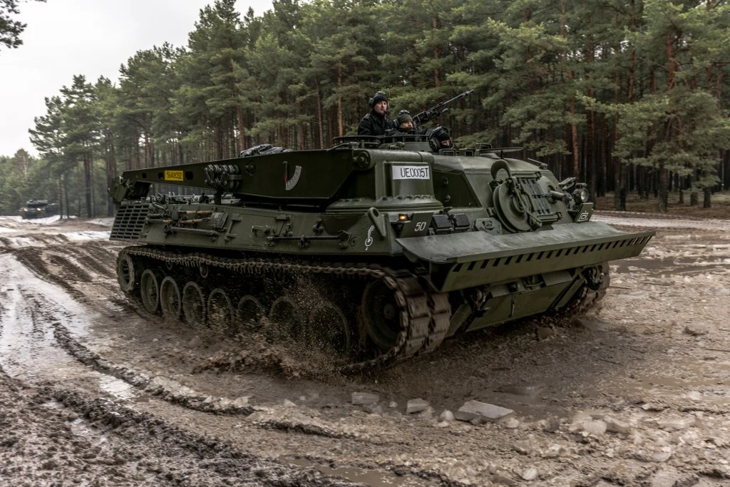 Żagańskie Leopardy na poligonie
