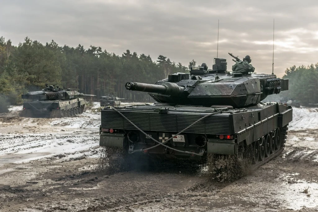 Żagańskie Leopardy na poligonie