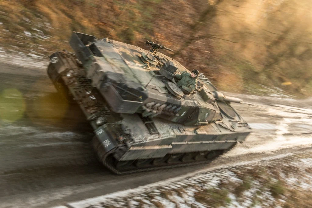 Żagańskie Leopardy na poligonie