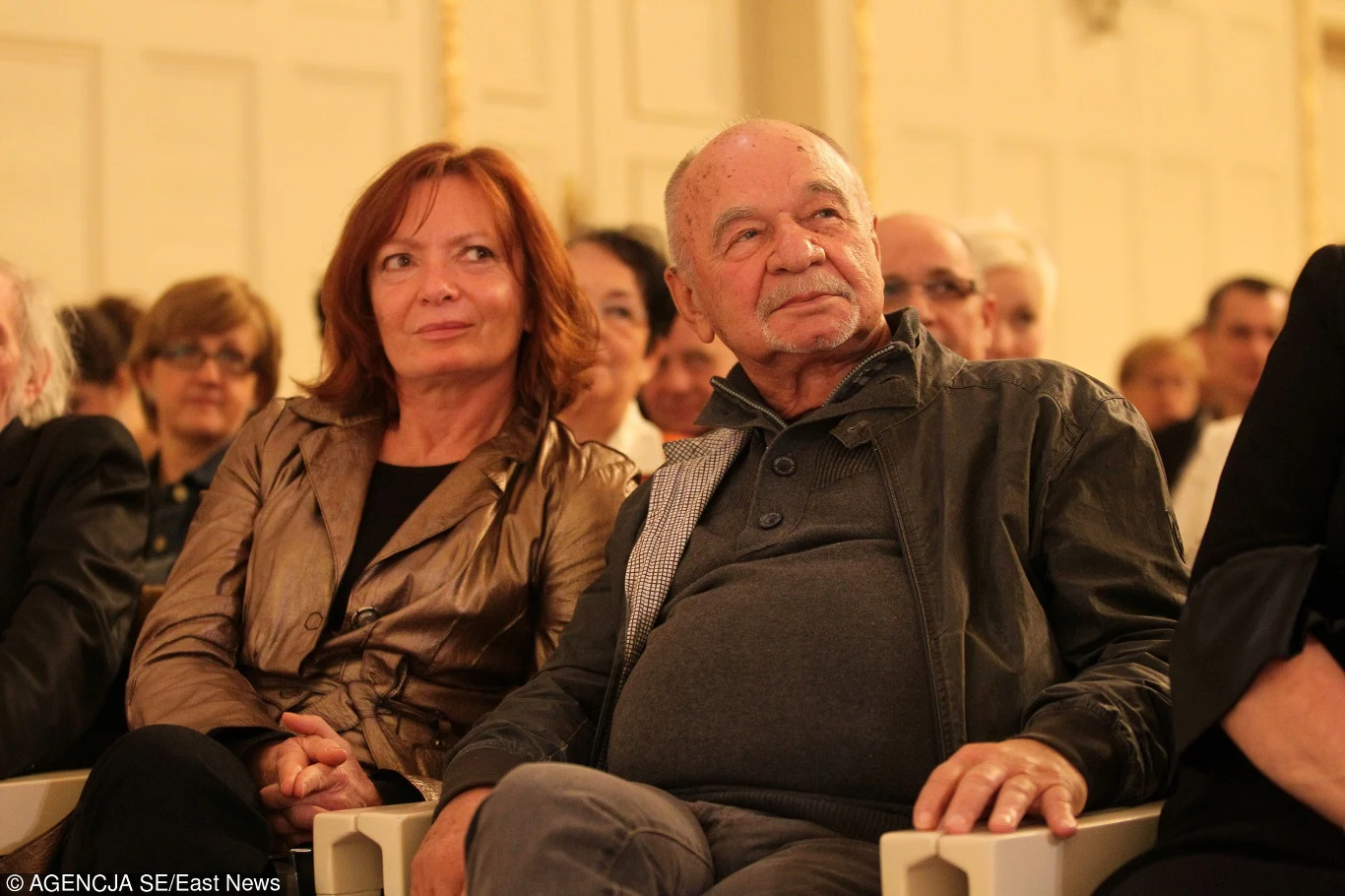 Ryszard Kotys z żoną Kamilą Sammler Ryszard Kotys z żoną Kamilą Sammler