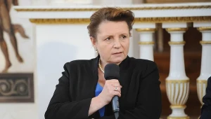 Była minister kultury i dziedzictwa narodowego, Małgorzata Omilanowska