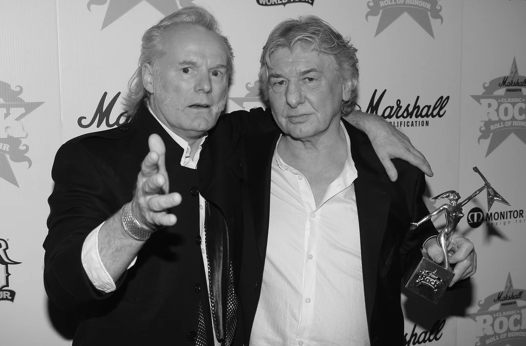 Dale 'Buffin' Griffin i Mick Ralphs (Mott the Hoople) w 2009 roku