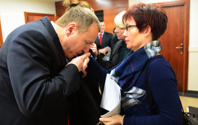 Kurski z żoną Kurski z żoną