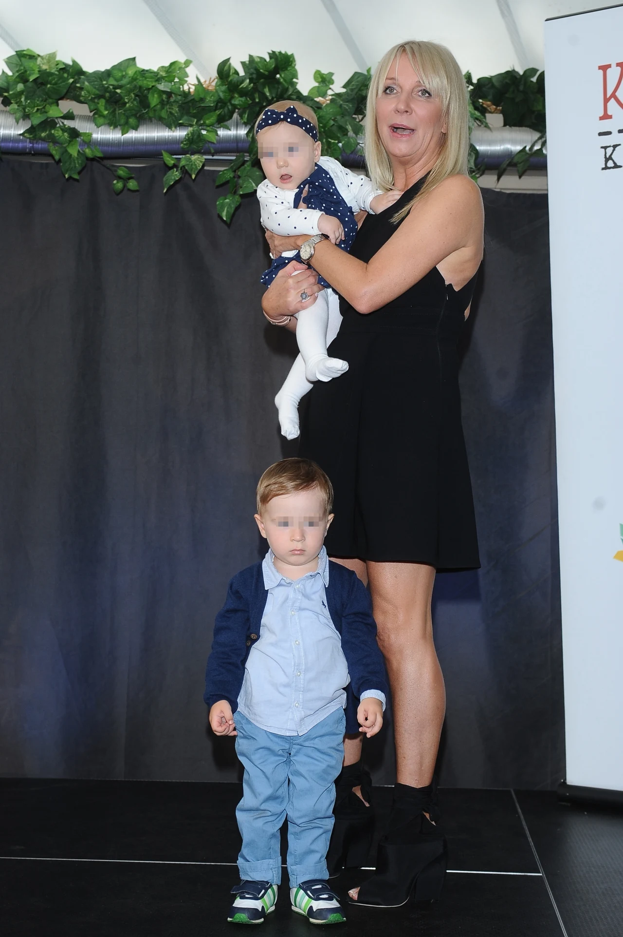 Mariola z wnukami Mariola z wnukami