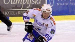 Hokeista Unii Oświęcim Peter Tabaczek