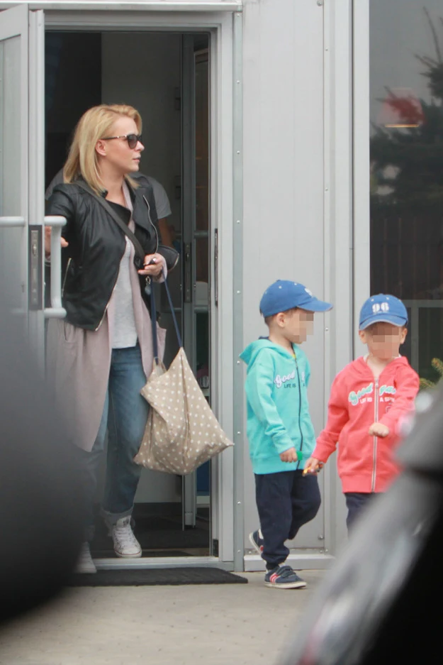 Aneta Zając z dziećmi Aneta Zając z dziećmi