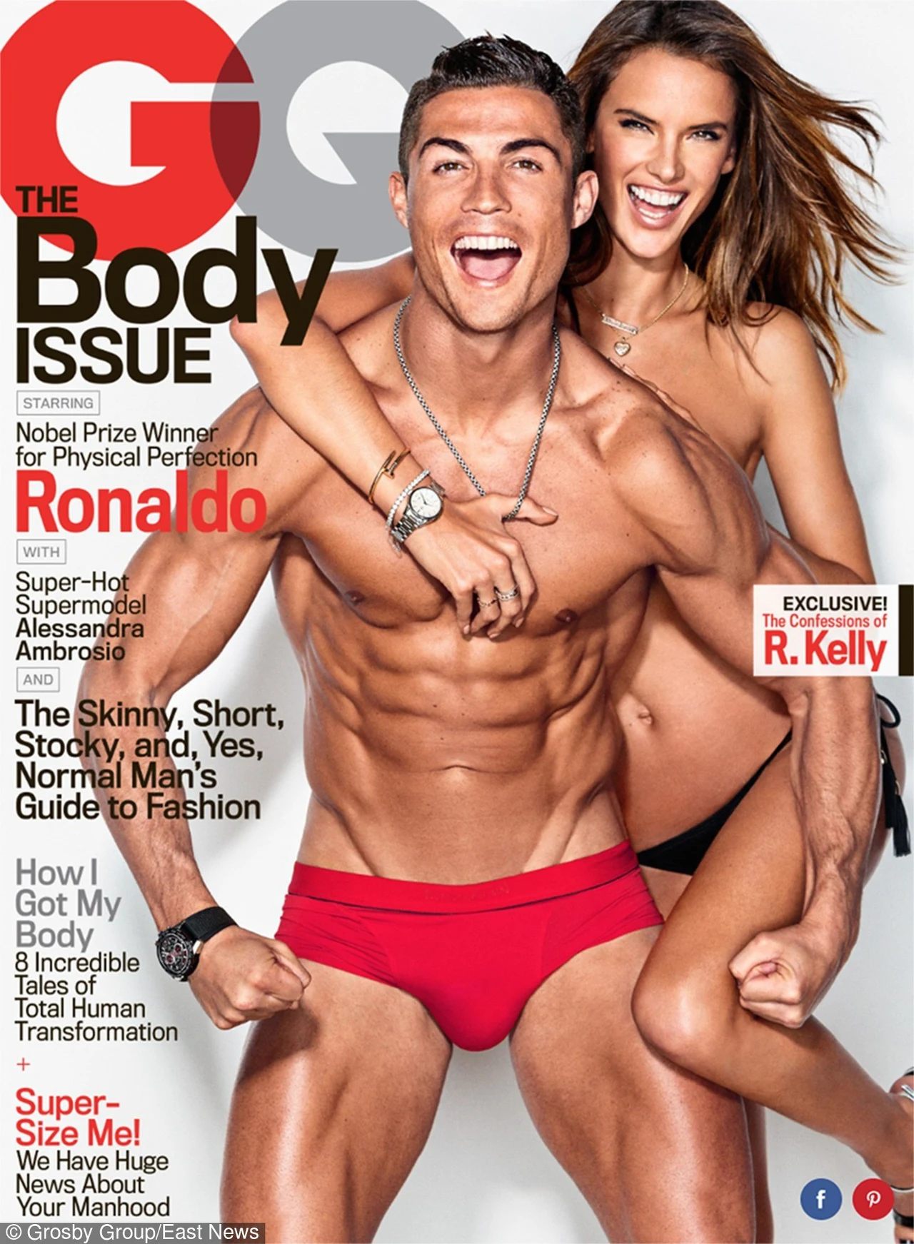 Cristinao Ronaldo i Alessandra Ambrosio