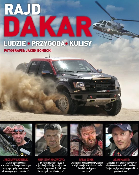 Rajd Dakar - okładka książki