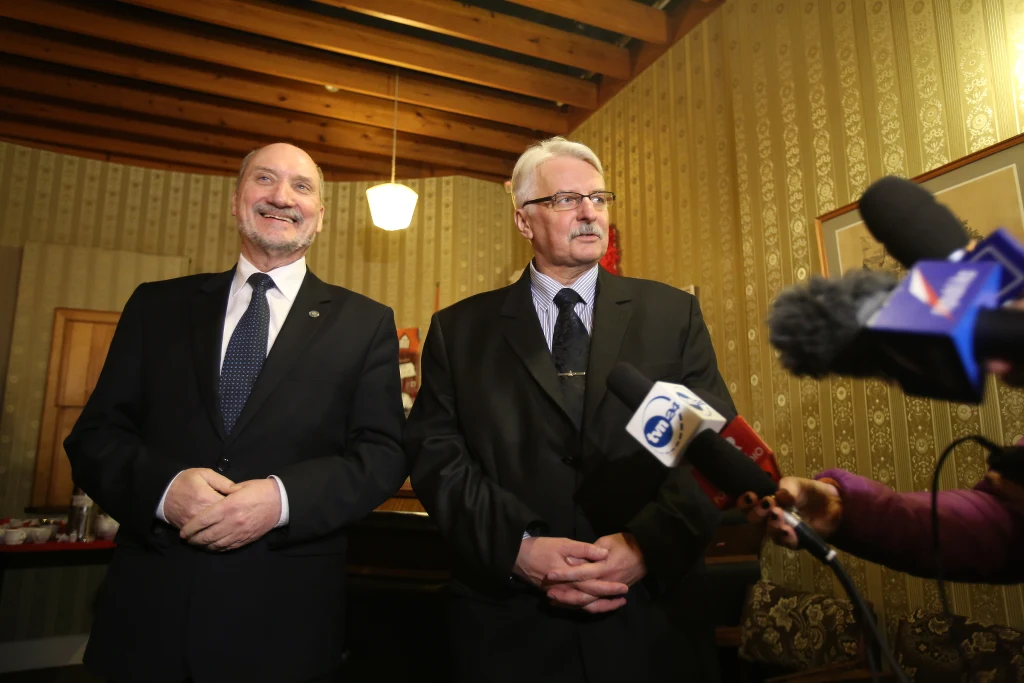 Antoni Macierewicz i Witold Waszczykowski w Edynburgu Antoni Macierewicz i Witold Waszczykowski w Edynburgu