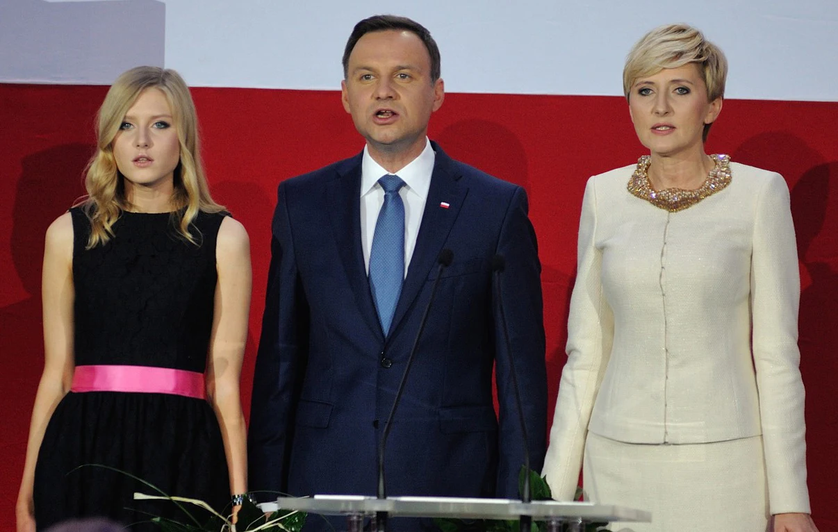 Kinga Duda, Andrzej Duda, Agata Kornhauser-Duda