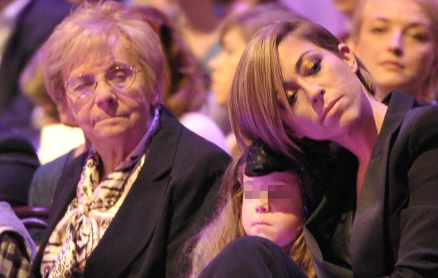 Natalia z córka i babcią Natalia z córka i babcią