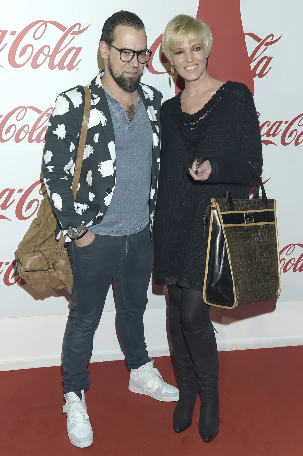 Ilona z przyjacielem 