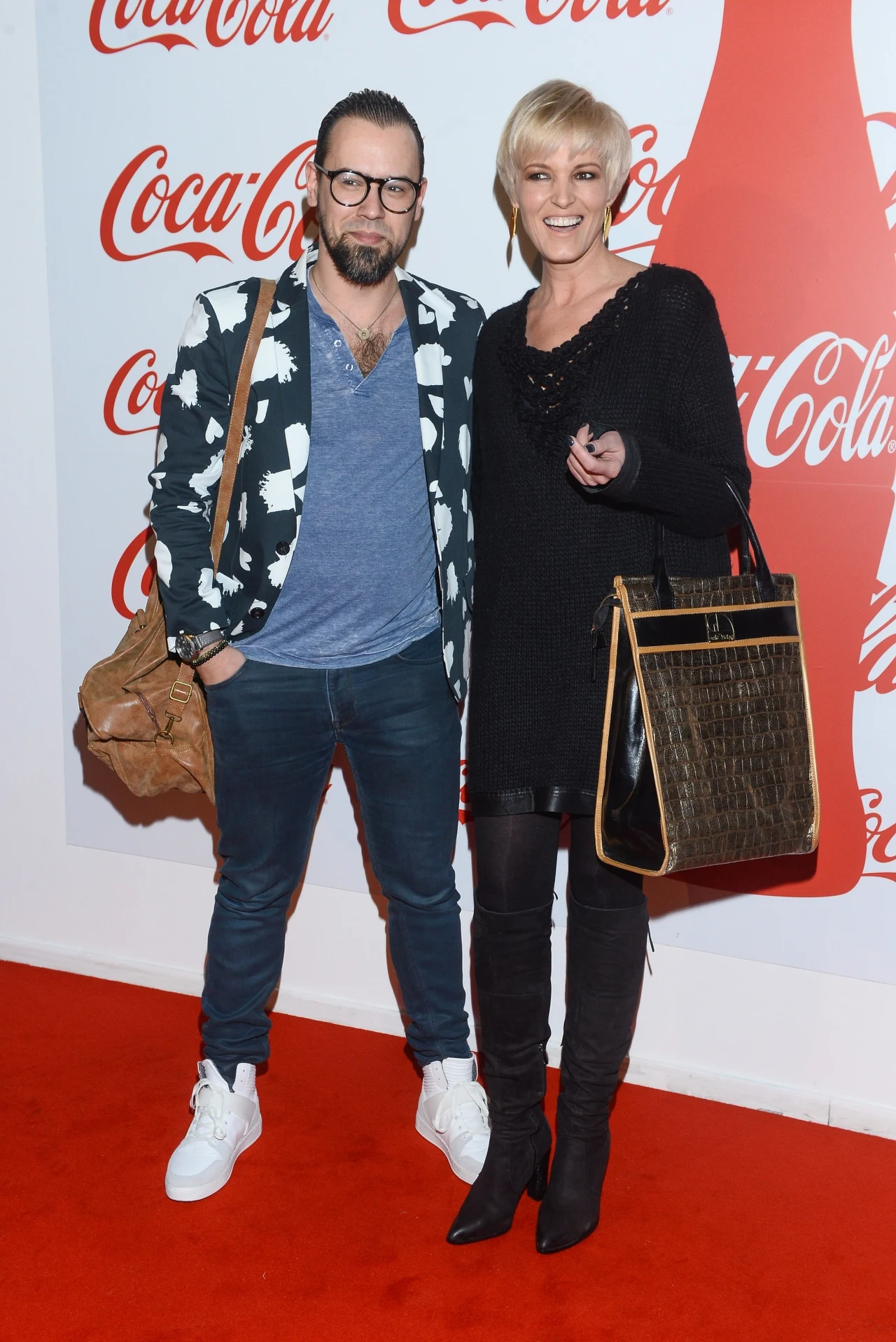 Ilona z przyjacielem 