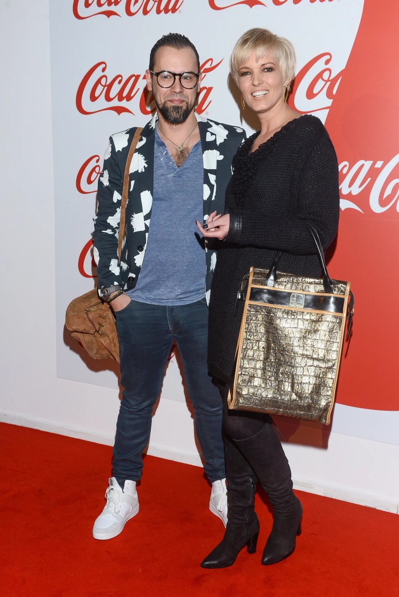 Ilona z przyjacielem 