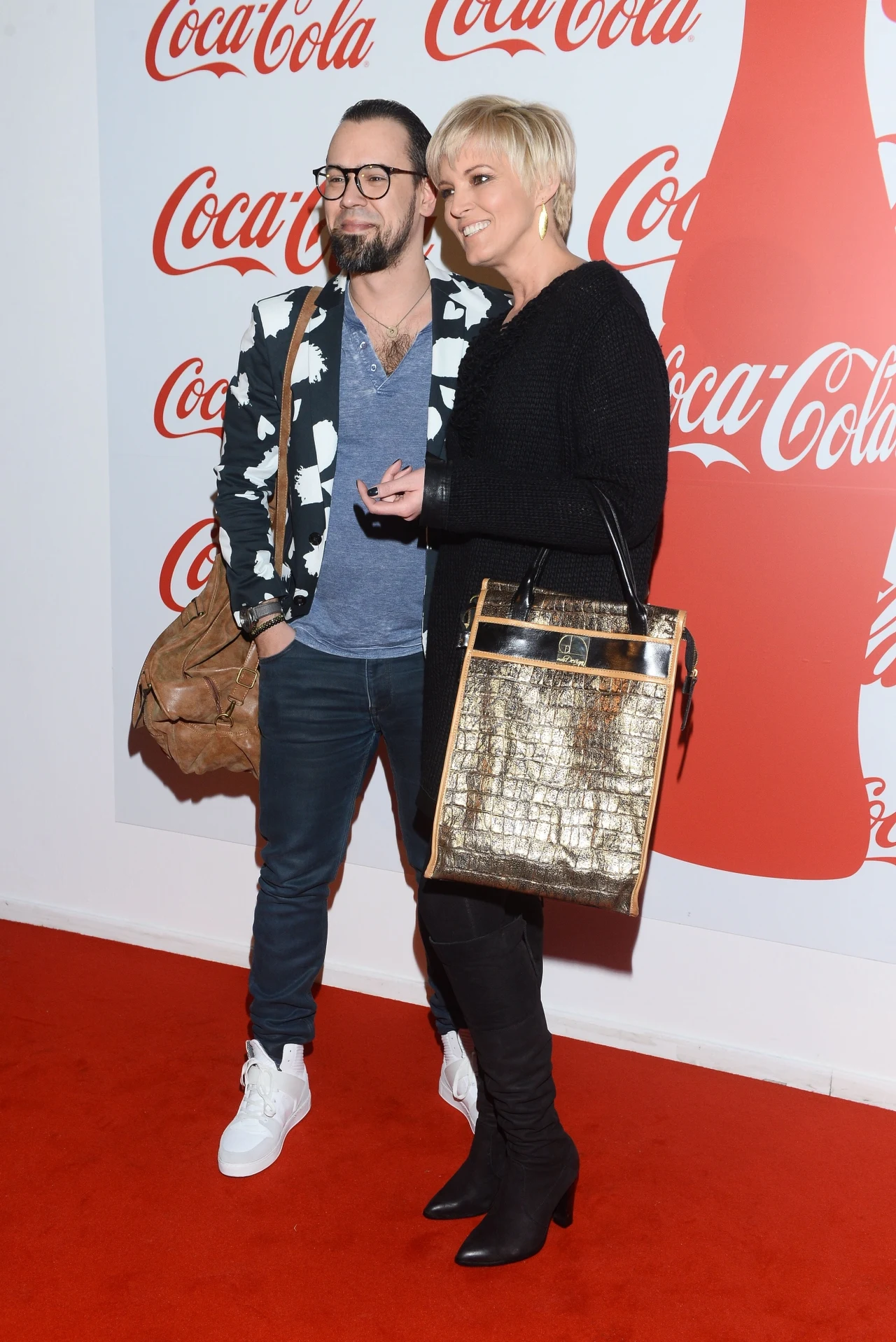 Ilona z przyjacielem 