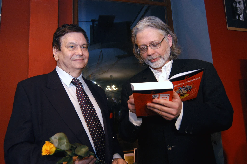 Bogusław Kaczyński i Tomasz Raczek Bogusław Kaczyński i Tomasz Raczek