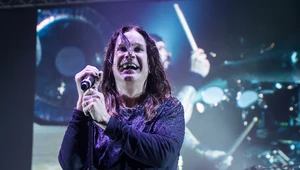 Ozzy Osbourne podczas koncertu Black Sabbath w Łodzi w 2014 r.