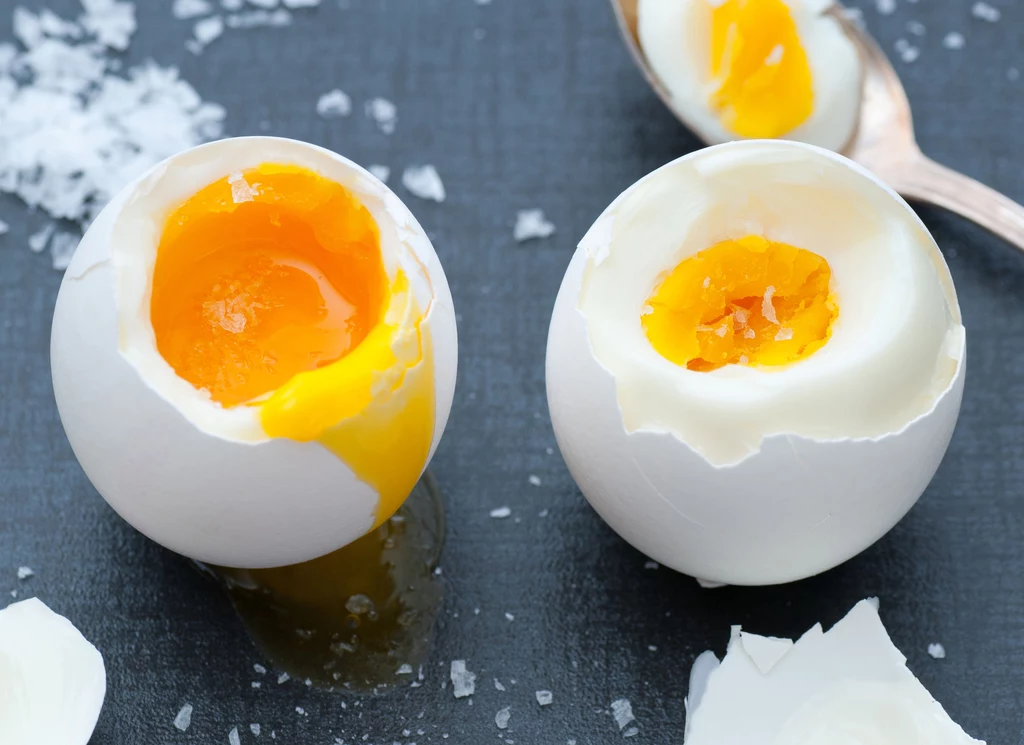 Jajko ugotowane na miękko jest lekkostrawne