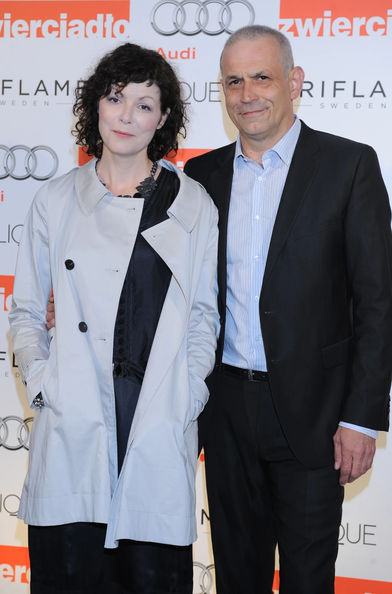 Krzysztof Stelmaszyk z żoną