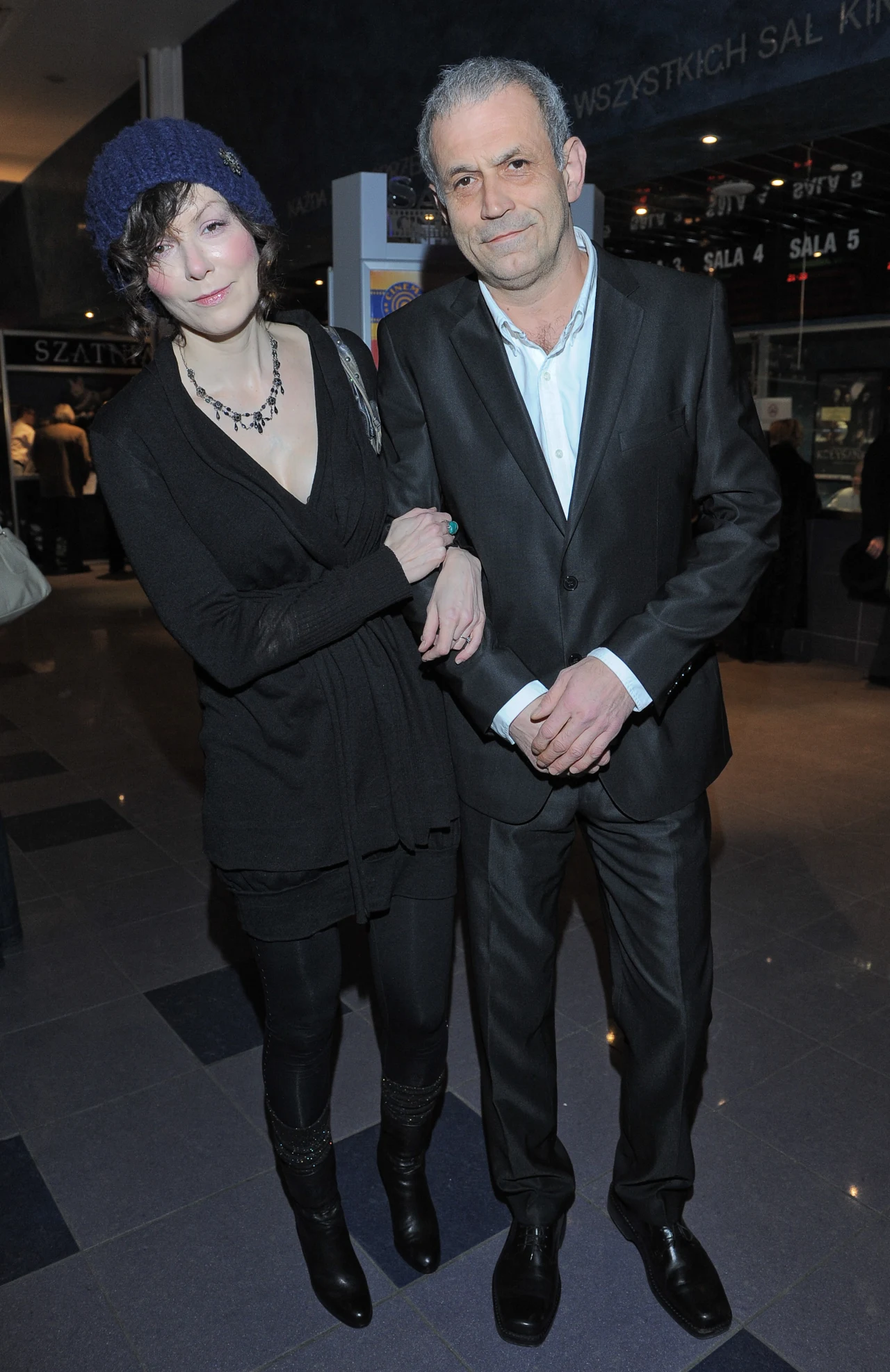 Krzysztof Stelmaszyk z żoną