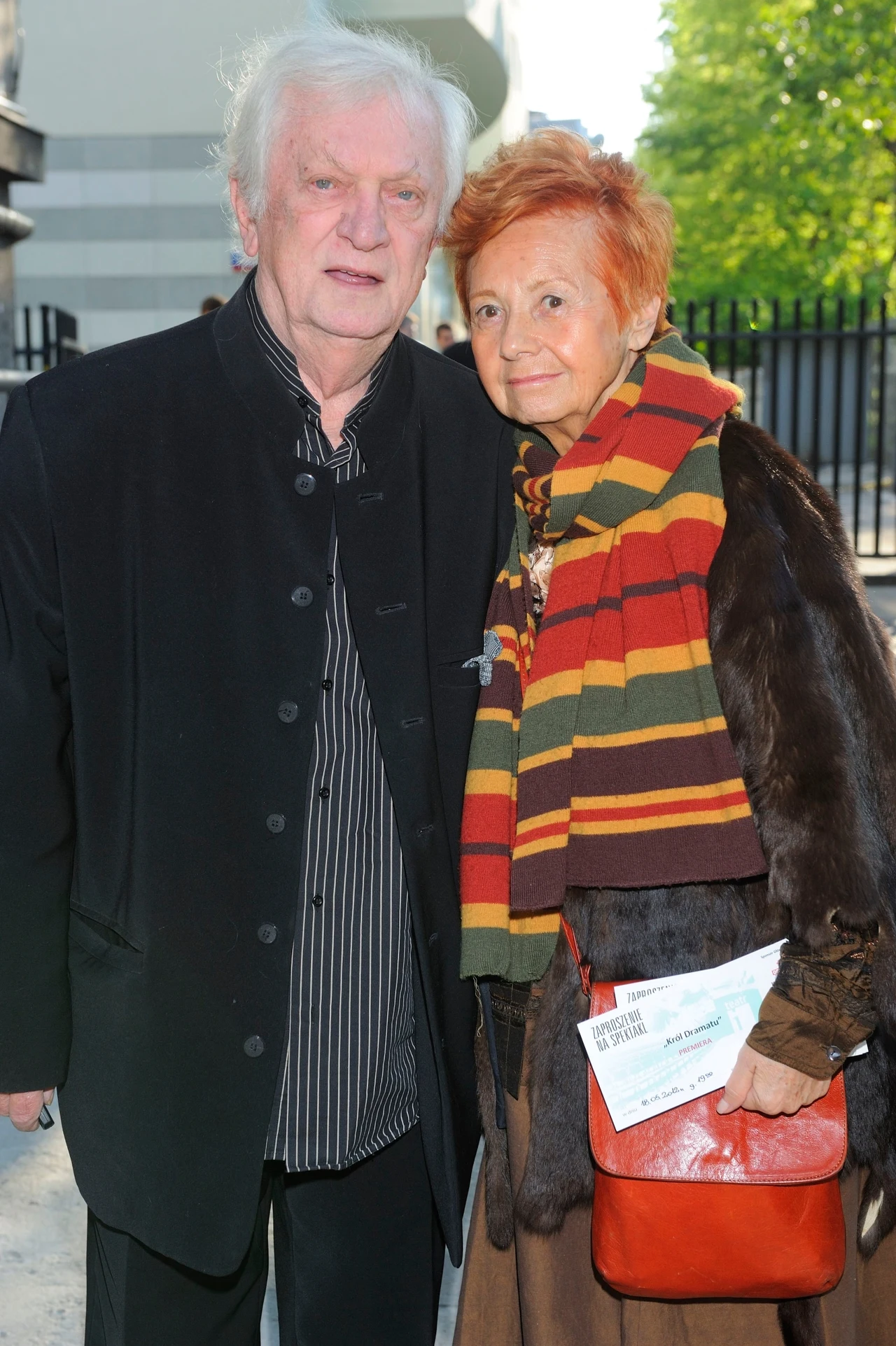 Marian Kociniak z żoną