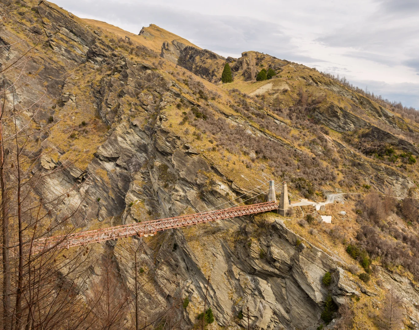 Most w Skippers Canyon to jedna z atrakcji Queenstown. 