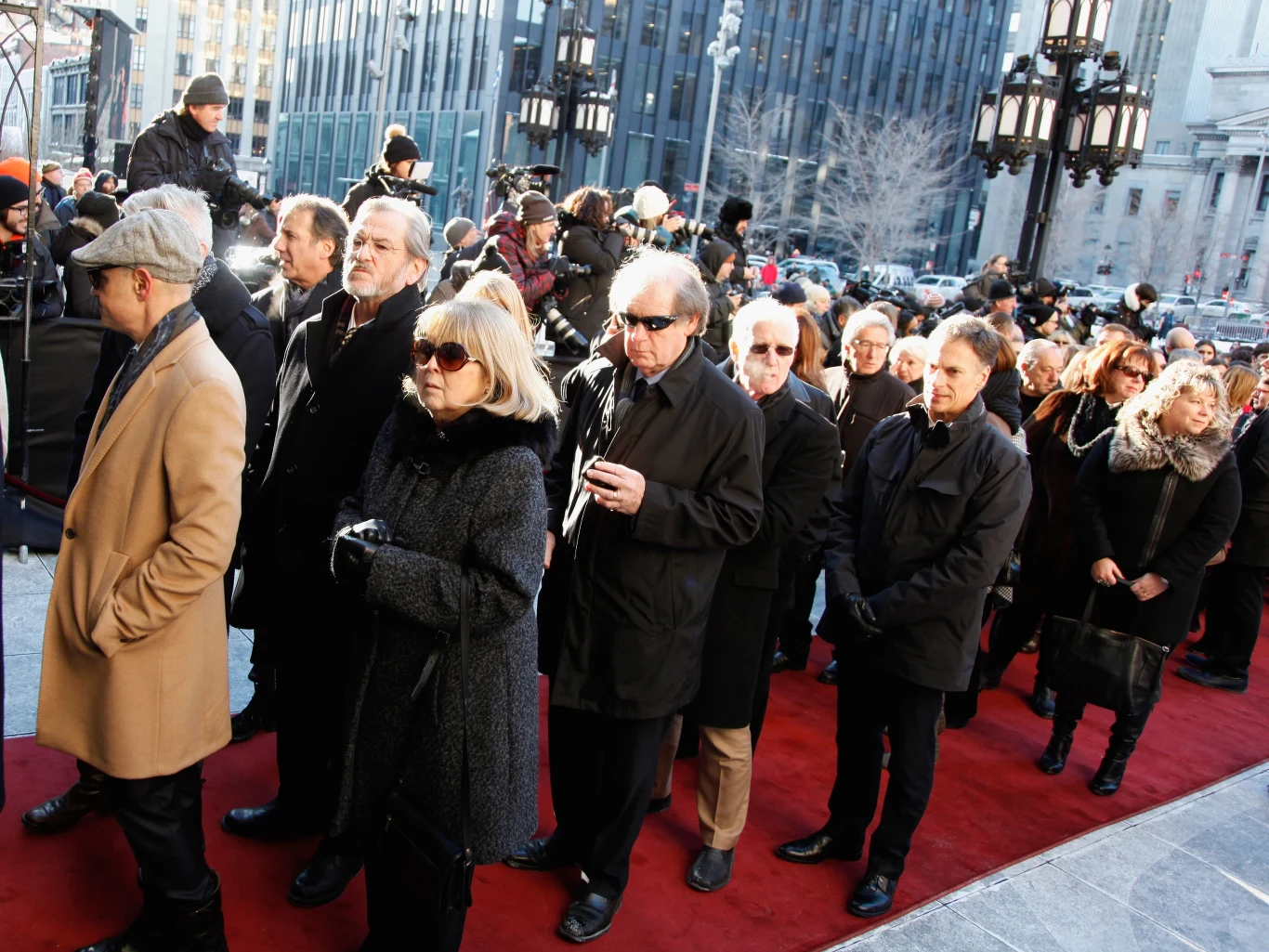 Ceremonia pogrzebowa męża Celine Dion, Rene Angelilego